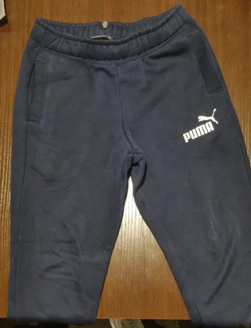 Puma Kids Tracksuit Trousers 7/8 Years Old