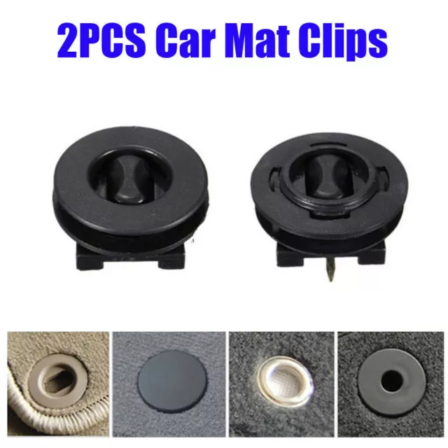 Car Mat Carpet Clip Fixing Grips Clamps Floor Holder Sleeves Accessory Universal