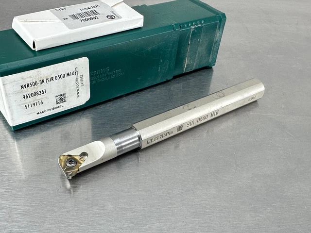Tool-Flo 5/8" Indexable Boring Bar Threading NVR500-3R, SIR 0500 M16