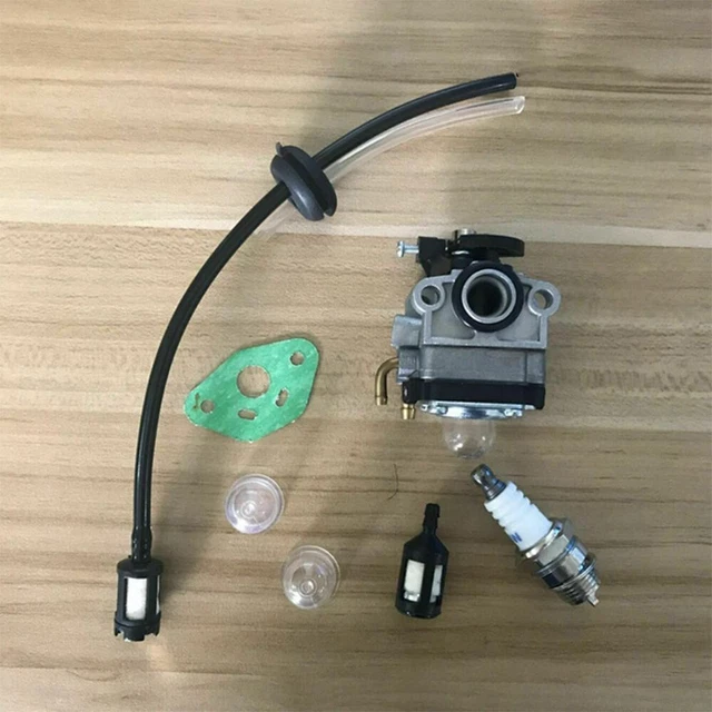 Kit Carburatore Moto 2T 4T Carburatore Flangia PE Con Tubo - Foto 7