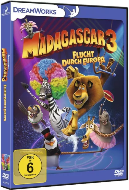 DVD MADAGASCAR 3: Flucht durch Europa  # DreamWorks # TOP! ++NEU
