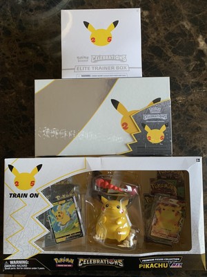 POKEMON CELEBRATIONS ULTRA Premium Collection, Pikachu Vmax, ETB, NEW