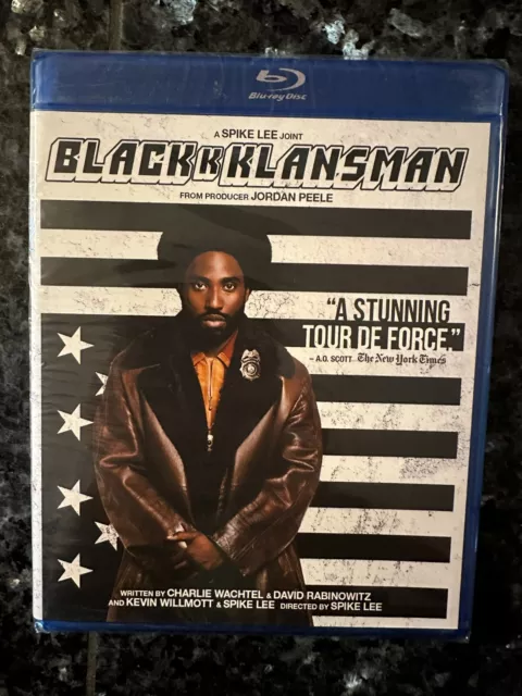 BlacKkKlansman  (Blu ray, 2018)  -  BRAND NEW SEALED