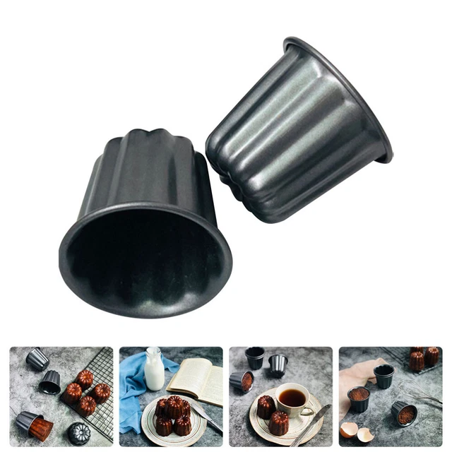 2 Pcs Tortiera All'uovo Kelu Limo Mini Cioccolatini Teglie Antiaderenti Francese