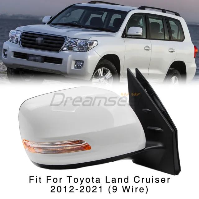 Right Side Mirror Indicator For Toyota Land Cruiser 2012-2021 Rearview With Turn