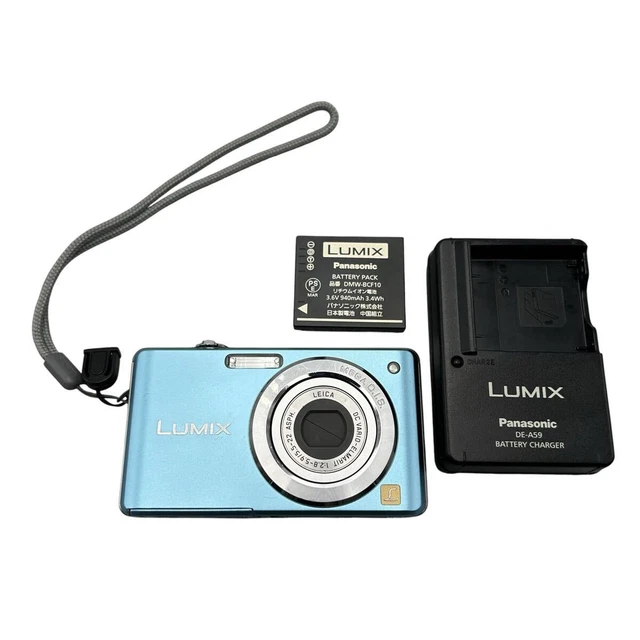 CÁMARA DIGITAL COMPACTA Panasonic LUMIX DMC-FS6 azul EUR 142,29