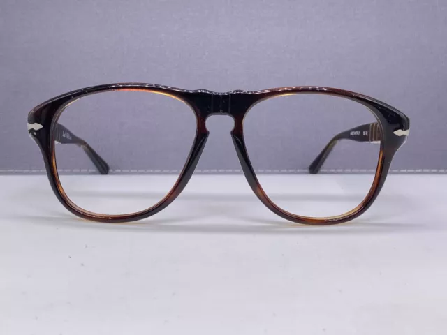 Persol Eyeglasses Frames men Braun Oval Ratti Meflecto Vintage 1970er 649