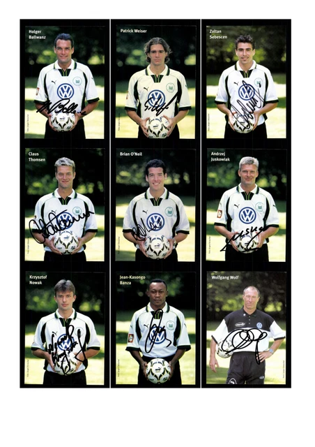 André Lenz. VfL Wolfsburg. 2007/08. Original signierte