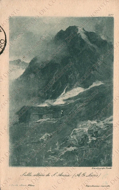 1931 Sulle Alture di S. Anna A.G. LEVIS Cartolina