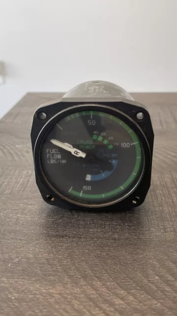 Cessna 310R Dual Fuel Flow Indicator Gauge, P/N: C662020-0112