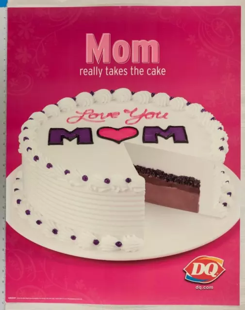 Dairy Queen Poster Mother's Day 22x28 dq2