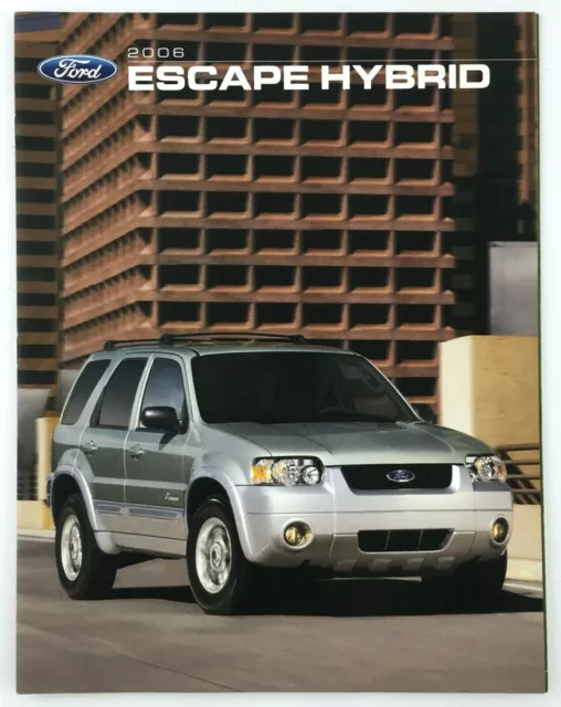 2006 Ford Escape Hybrid Showroom Sales Booklet Dealership Catalog Car Auto USA