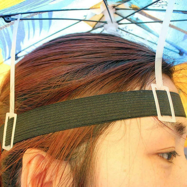 Sun Umbrella Hat Outdoor Rain Foldable Fishing Camping Hat S5H1
