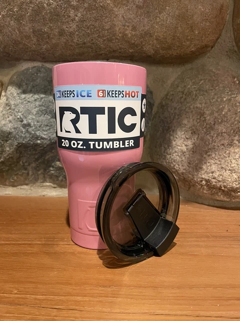 RTIC 20 oz New Tumbler Hot Cold Double Wall Vacuum Insulated Pink 2