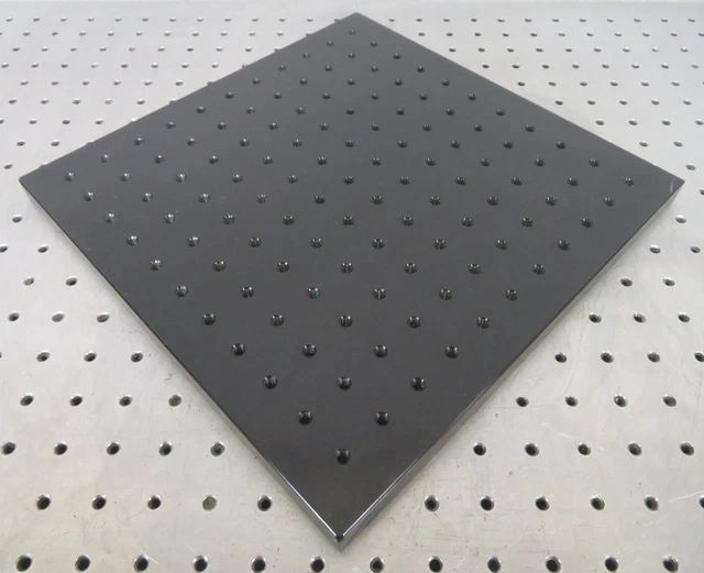 C187057 Aluminum Laser Optics Optical Breadboard (12" x 12" x 3/4") 1/4-20 Holes