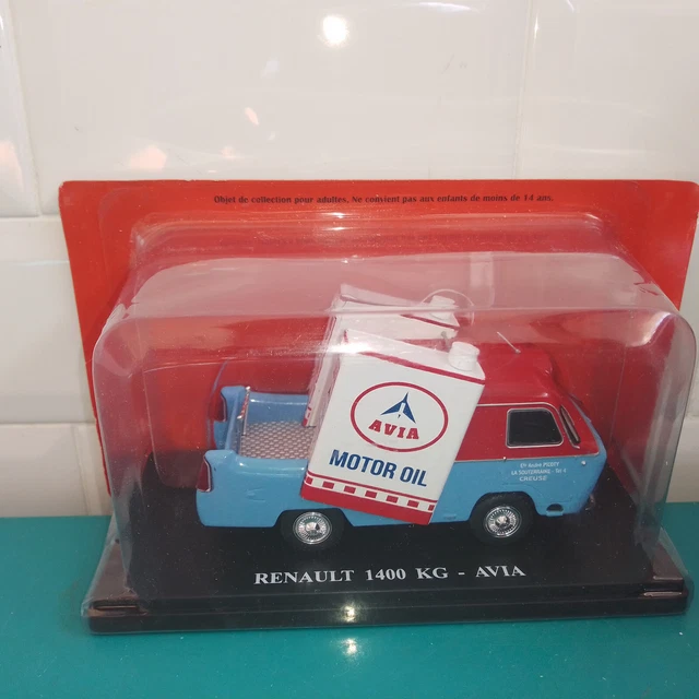 1/43 véhicules publicitaires Auto + Hachette renault 1000kg avia