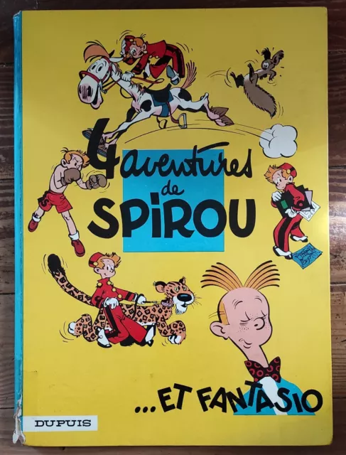 Spirou et Fantasio   1b1966 . 4 aventures de Spirou ...et Fantasio