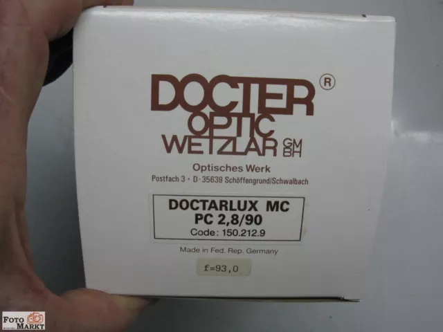 Docter Optic Lens Doctarlux Mc PC 2,8/90 MM for Kodak Ektapro Dia Projector