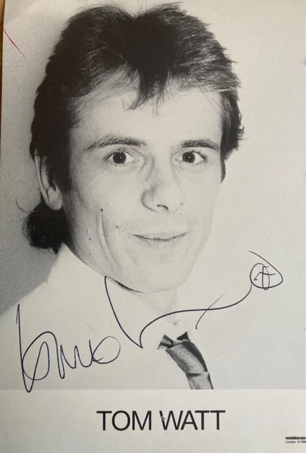 TOM WATT LOFTY EASTENDERS BOON PATRIOT GAMES ORIGINAL signed autograph POW#99