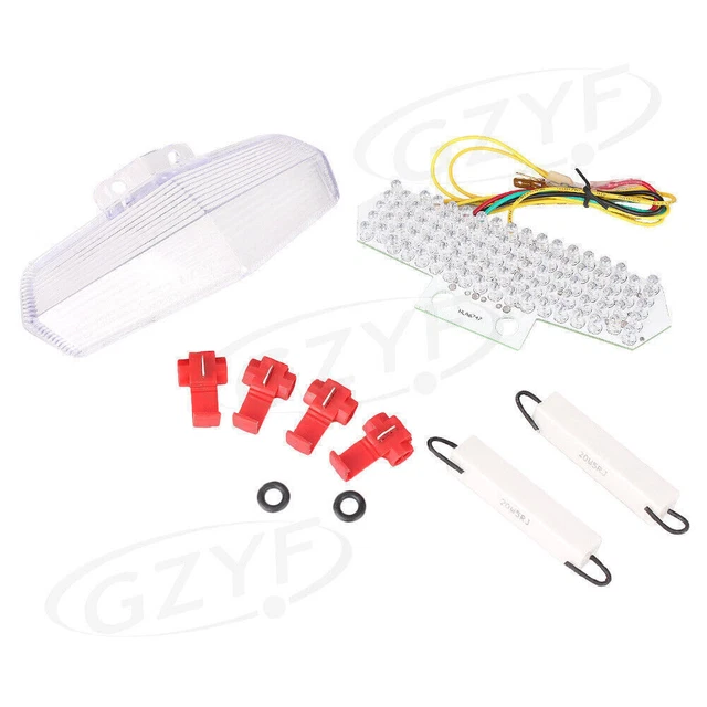 LED Tail Light Rear Brake Stop Lamp Clear Fit Ducati 749 999 Multistrada 2002-07