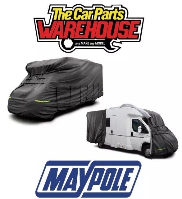 Maypole Premium Grey Full Breathable Motorhome Cover High Quality 4-Ply