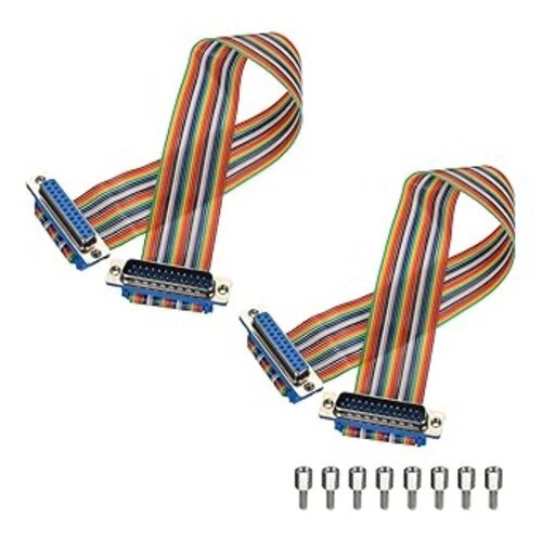 Sourcing Ap IDC Rainbow Wire Flat Ribbon Cable 20 Pins 66c Length 2.54 Pitch Type-B