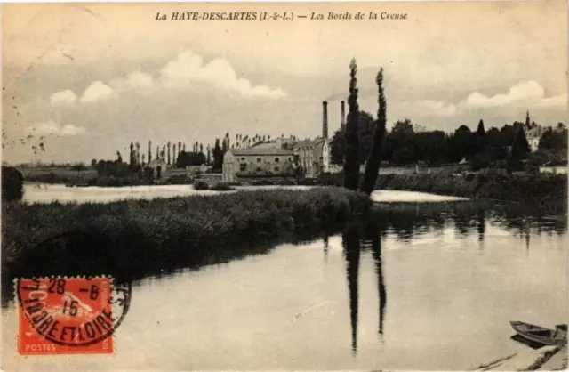 CPA La HAYE - DESCARTES - Les Bords de la Creuse (228658)