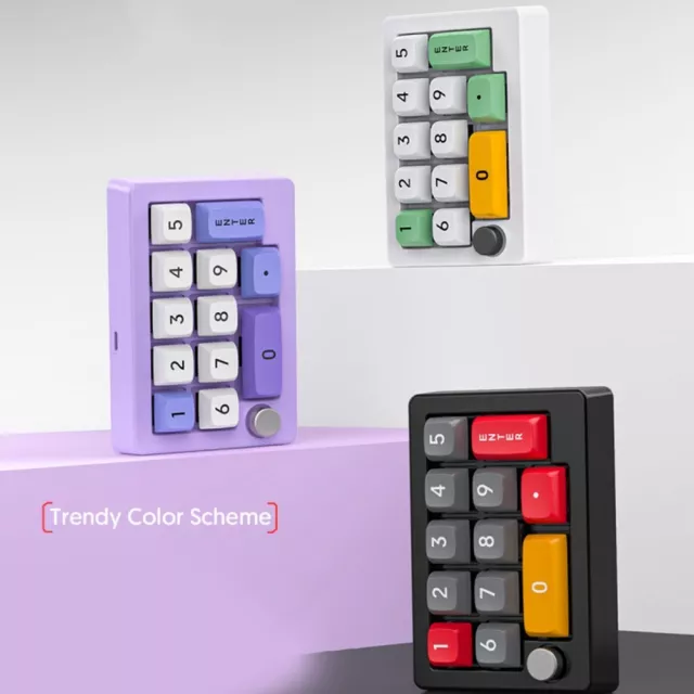 Mini clavier de jeu remplaçable à chaud avec bouton et 13 touches de programma