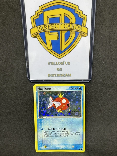 Pokémon Ex Team Rocket Returns Magikarp Holo Stamped 65/109 Nm Eng