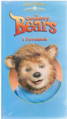 THE COUNTRY BEARS The favolorsiVHS Walt Disney 2003 New SEALED vs