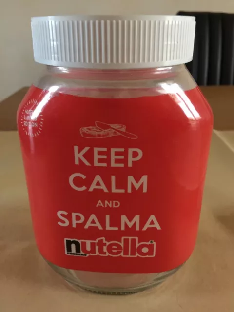 BARATTOLO NUTELLA KEEP Calm And Spalma EUR 10,00 - PicClick IT
