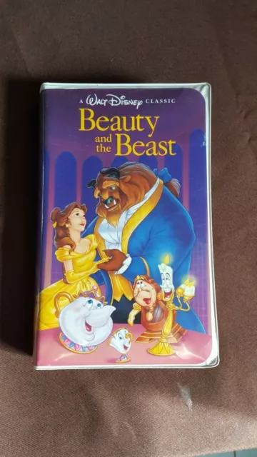 Walt Disney Beauty and the Beast VHS 1992
