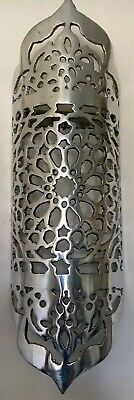 applique murale marocaine En Aluminium Silver Neuve