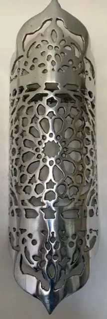 applique murale marocaine En Aluminium Silver Neuve