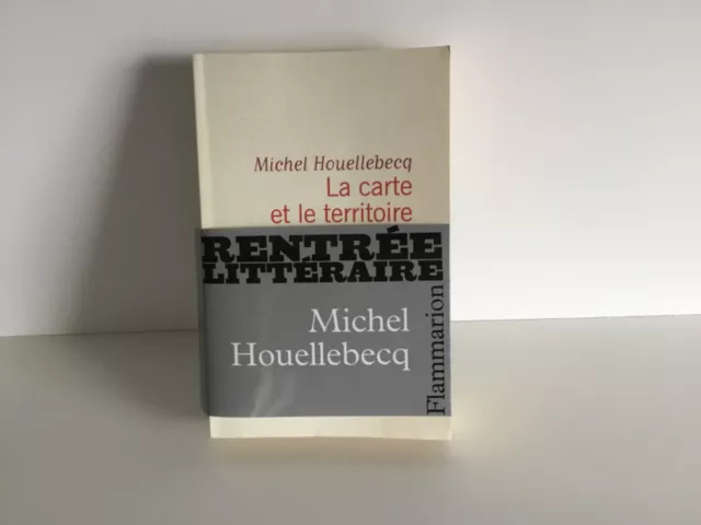 Michel houellebecq la carte et le territoire édition originale