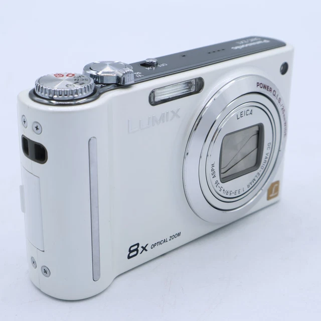 PANASONIC LUMIX ZX1 Digital Camera White DMC-ZX1-W Excellent