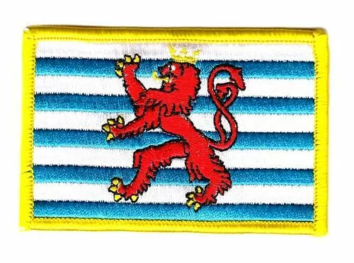 Flaggen Aufnäher Patch Luxemburg Handel Fahne Flagge