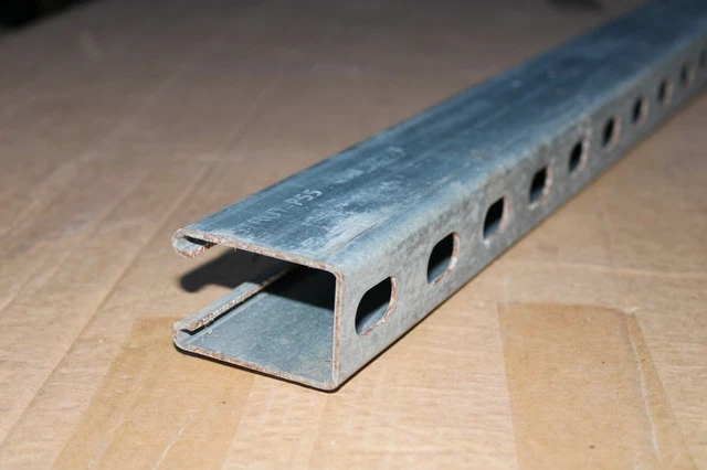 UNISTRUT GALVANISED STEEL slotted channel 62x41mm cable management tray ...
