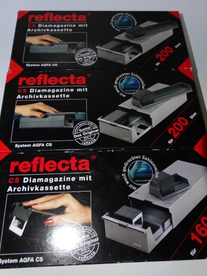 Agfa CS-magazinbox 2x100/4x40 NERO CS-magazine diamagazin DIABOX contenitore impilabile cesto 