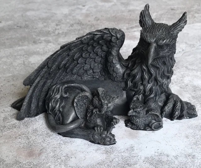 Summit Collection Griffin With Babies Collectible Figure Statue Sculpture Summit Collection Griffin With Babies Collectible Figure Statue Sculpture