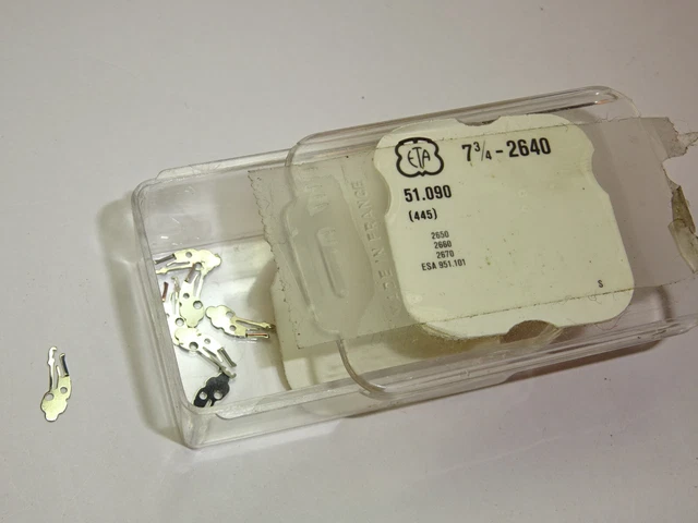 Ressort De Frein De Tirette ETA 2890-445 – Pièce D'horlogerie Neuve