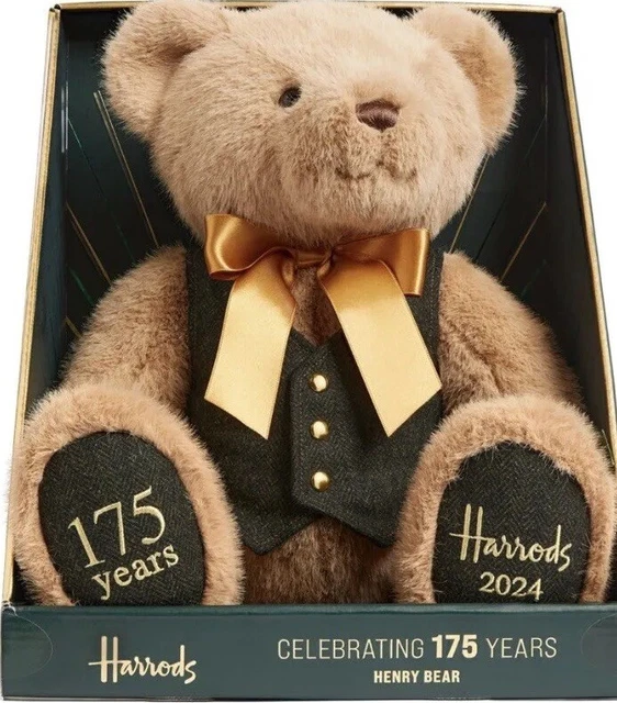 Harrods Annual Bear 2024 Raven Fernandina