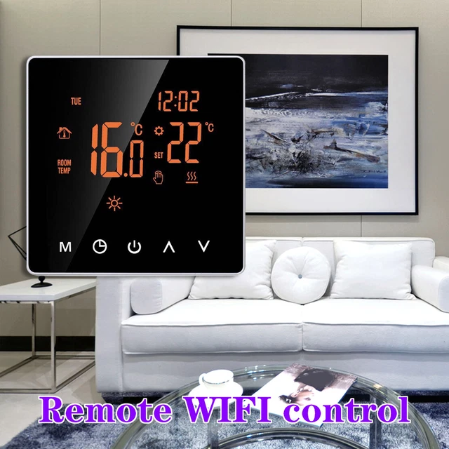 16A Smart WiFi Thermostat Numérique Température APP Contrôleur Programmable