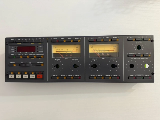 Studer B67 VU Meterbrücke / Meterbridge + Monitor Speaker #3