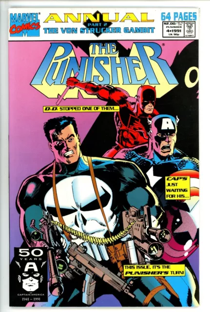 The Punisher Annual Vol 2 #4 Marvel (1991)