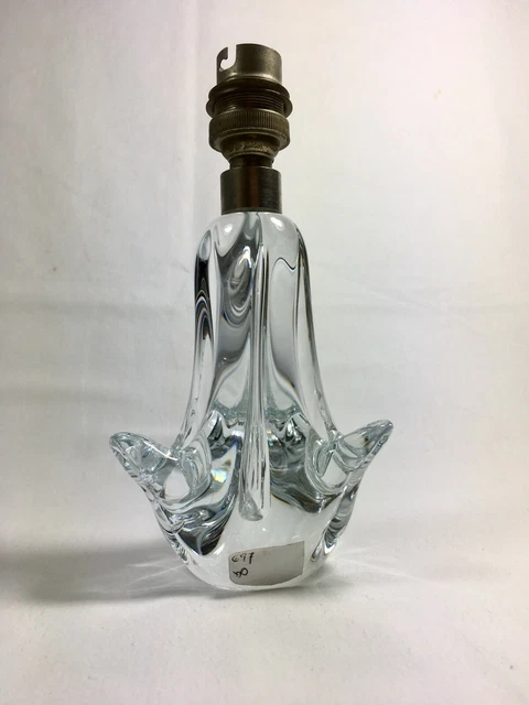 Petite lampe de chevet en cristal