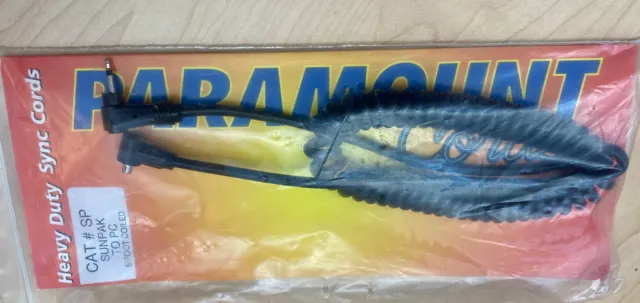 Paramount Heavy Duty Sync Cord Cat #SP SUNPACK to PC 5 Foot Coiled