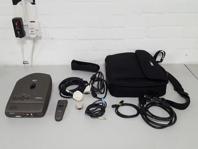 ASK M3 Projecteur DLP + Mallette, à Distance Et Câbles