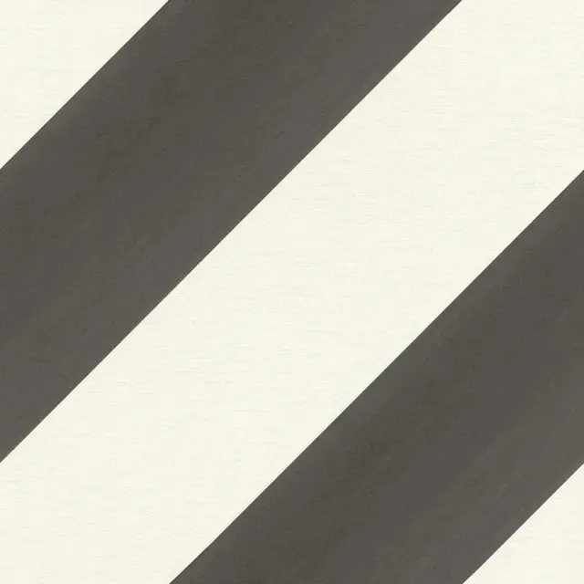 Non Woven Black White Diagonal Striped Wallpaper Textured Paste The Wall Vinyl