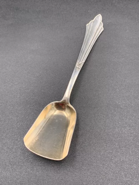 WMF Cuillère pelle à sucre en métal argenté Art Déco c.1930 Antique sugar shovel